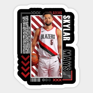 Skylar Mays Paper Poster Version 10 Sticker